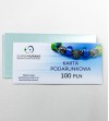 Karta Podarunkowa 100 PLN - pomysł na prezent skarbymurano.pl